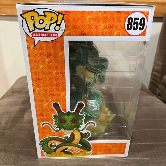 Funko Pop Dragon Ball Z #859 Shenron 10 inch Glow in the Dark Funimation 2020 Ex - Picture 3 of 9